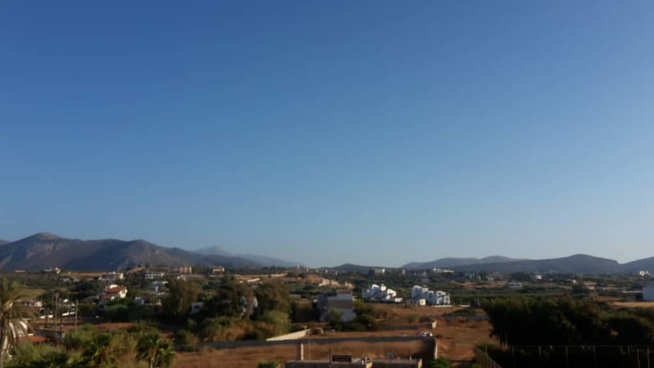 Widok z pokoju  Hotel Serita Beach