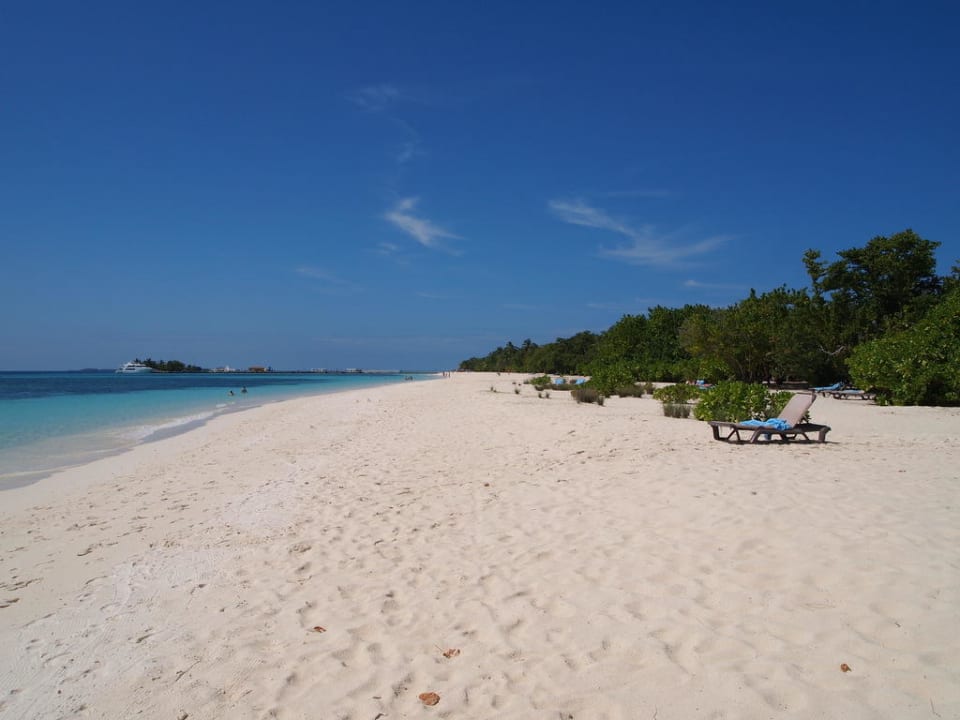 Unser Strandabschnitt Kuredu Island Resort & Spa