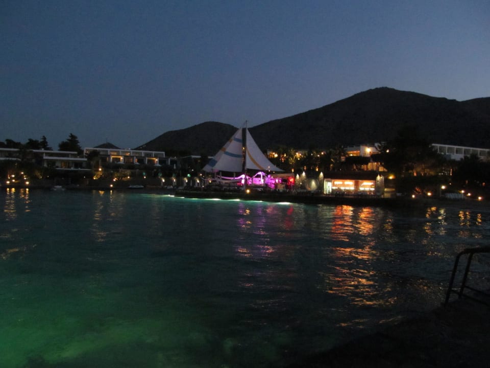 Elounda Bay Palace in the evening Elounda Bay Palace Hotel