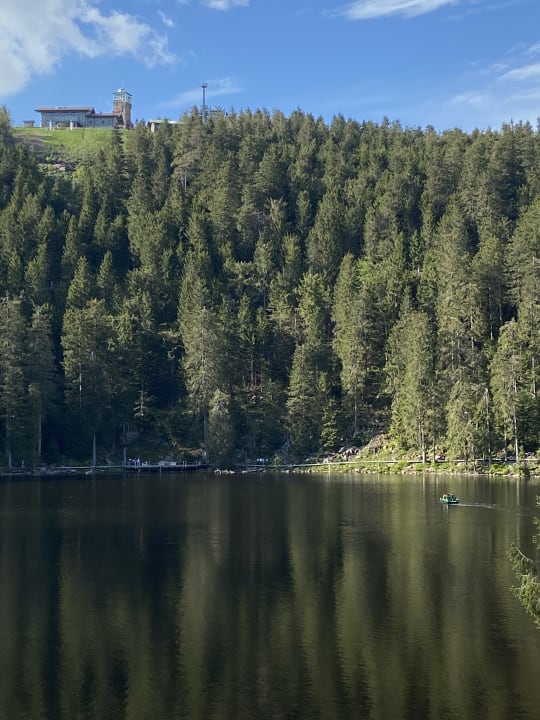 Ausblick Berghotel Mummelsee
