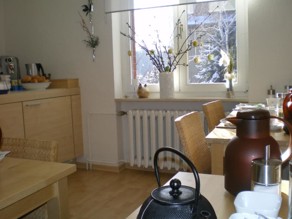 Frühstücksraum Pension Villa am Park