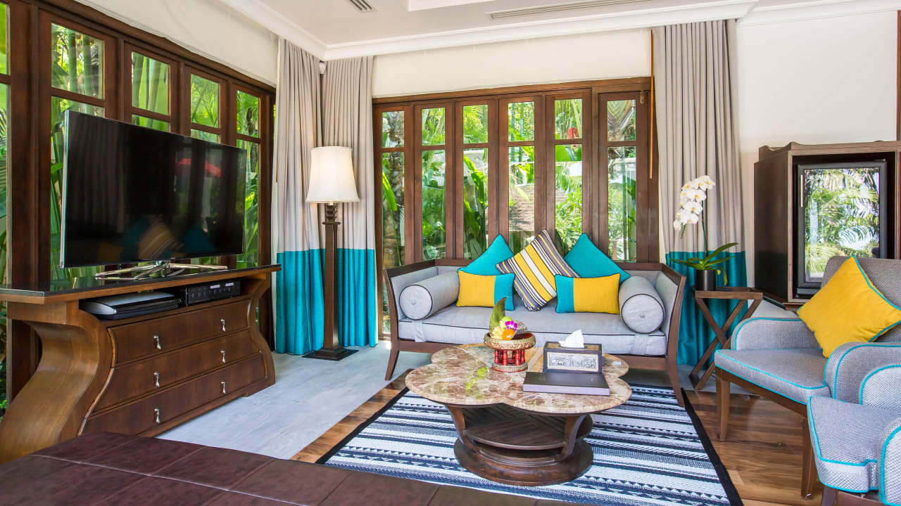 Baan Sai Chol 1 Bedroom Pool Villa, Living Room InterContinental Pattaya Resort