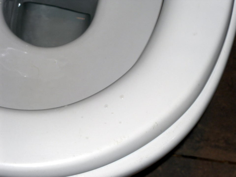 Toilette in der Lobby Hotel Paradis Palace