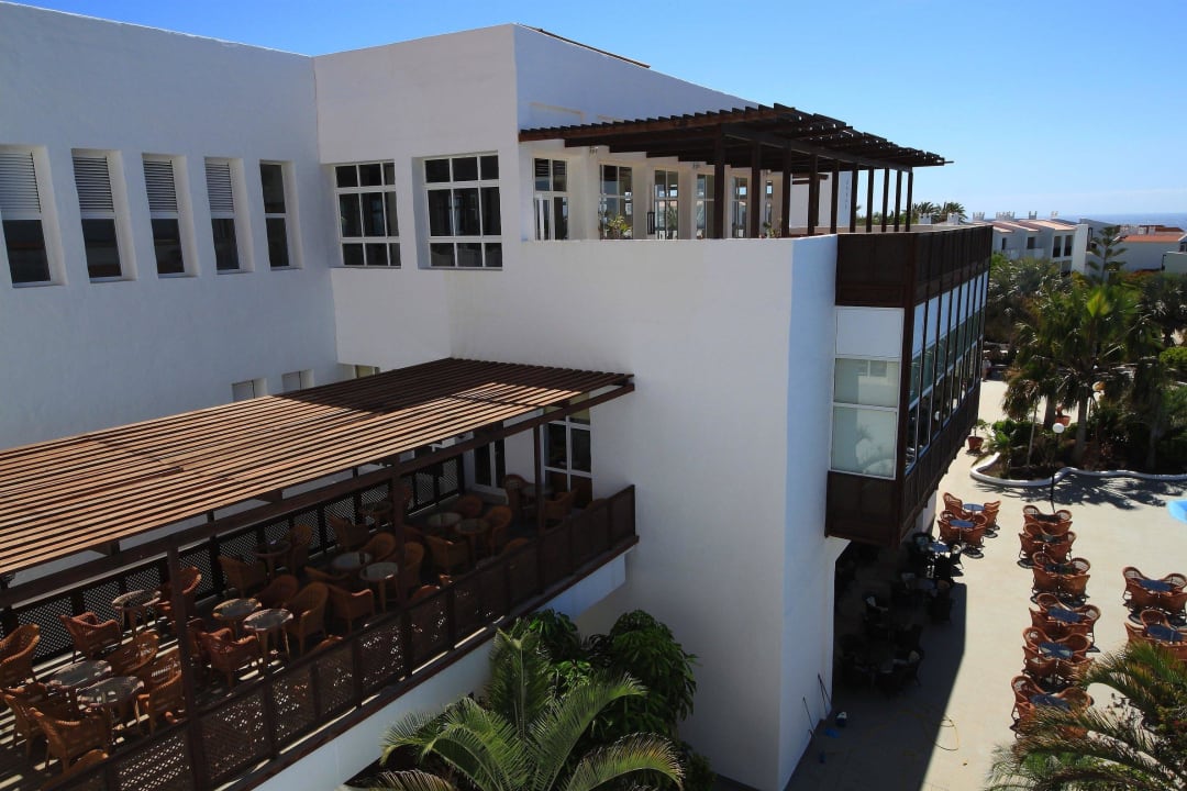 Blick auf Außenbereich des Restaurants Fuerteventura Princess