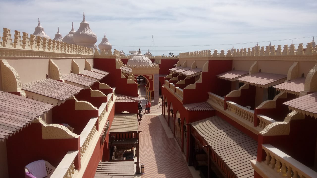 "Schinkenstrasse" von oben Pickalbatros Alf Leila Wa Leila Resort - Neverland Hurghada