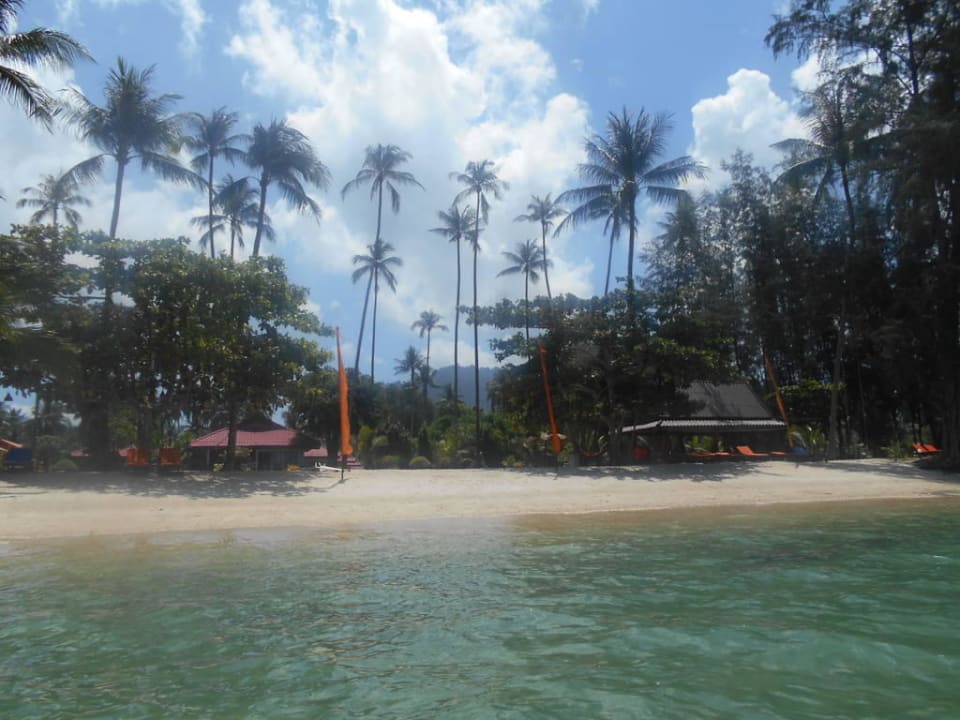 Menschenleerer Strand Viva Vacation Resort