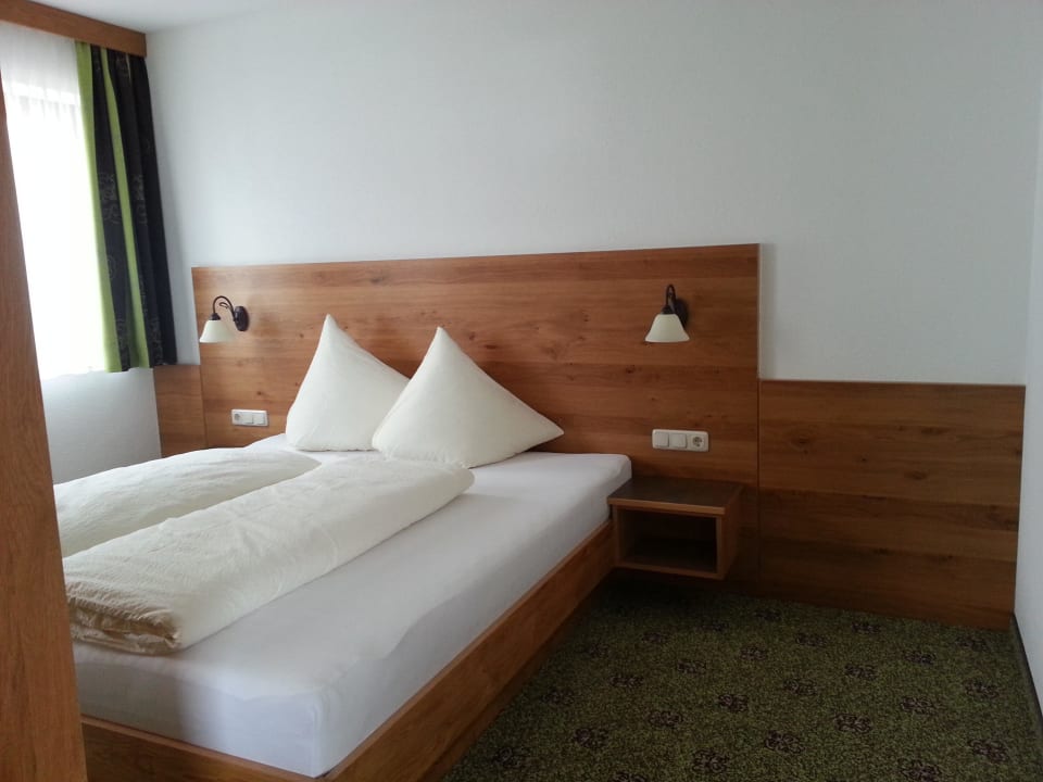 Schlafzimmer Aparthotel Garni Sonnenplateau