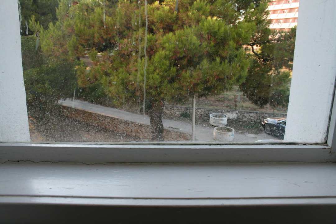 Verschmutzte Fensterscheiben Rivijera Villen & Dependance Flora & Madera