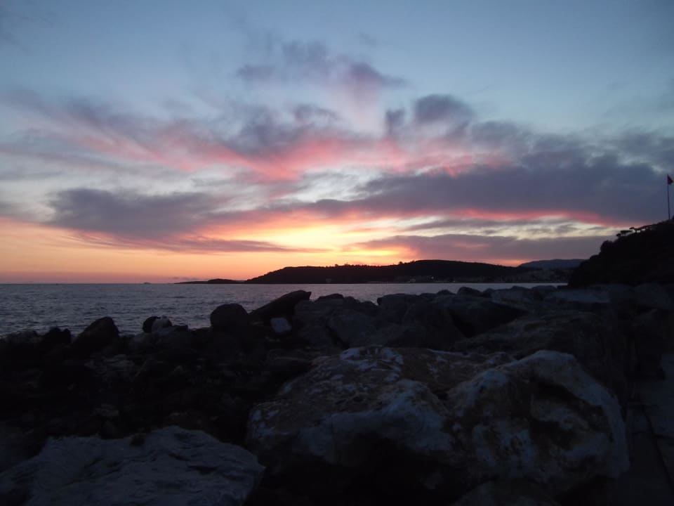 Sonnenuntergang Hotel Grand Efe