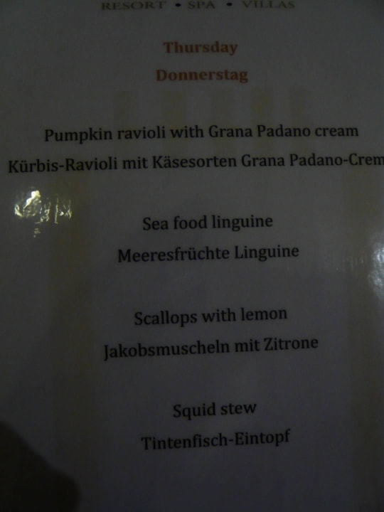 Abendessen Fort Arabesque Resort, Spa & Villas