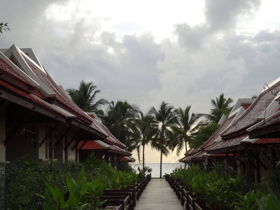 Gewitter zieht auf Khaolak Laguna Resort