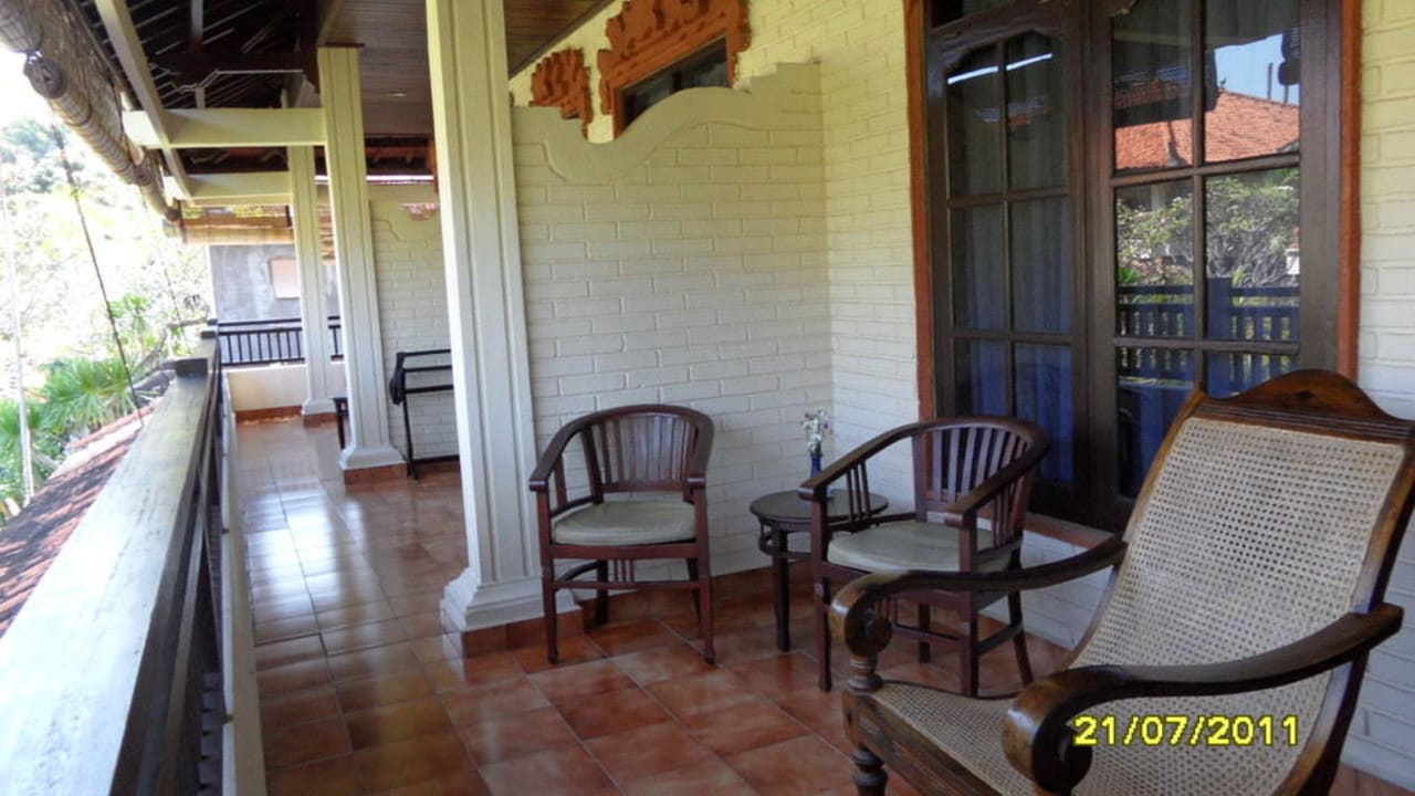 Terrasse Villa Shanti Beach