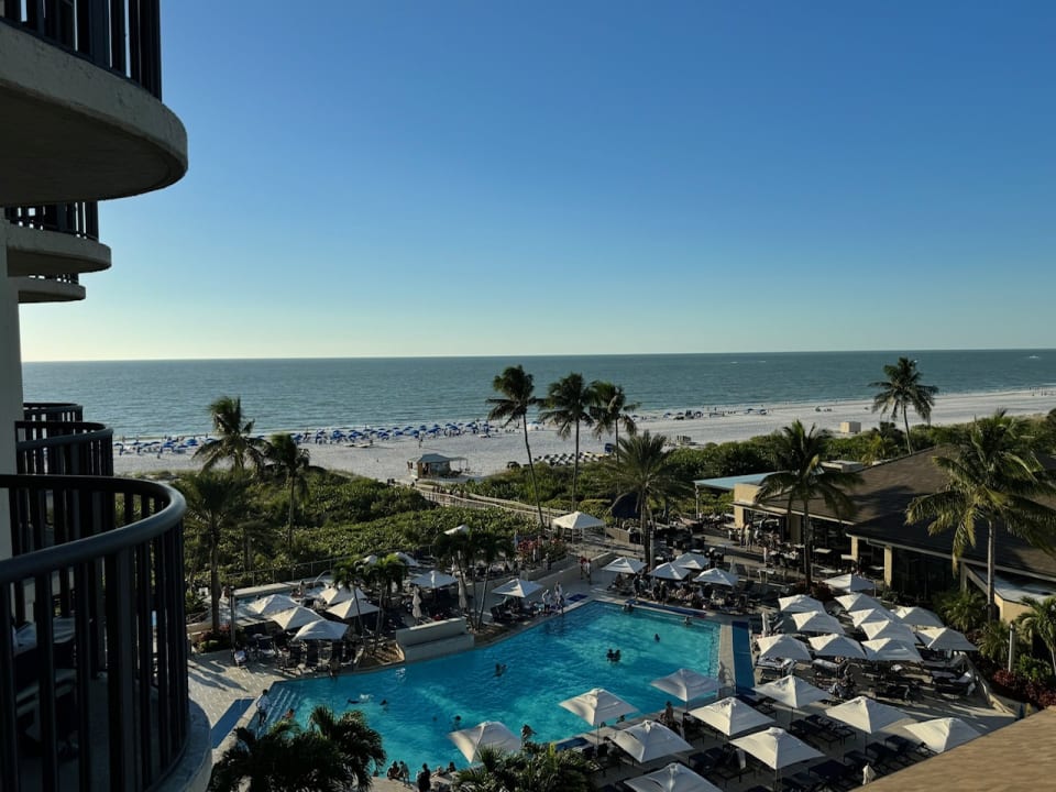 Ausblick Hotel Hilton Marco Island