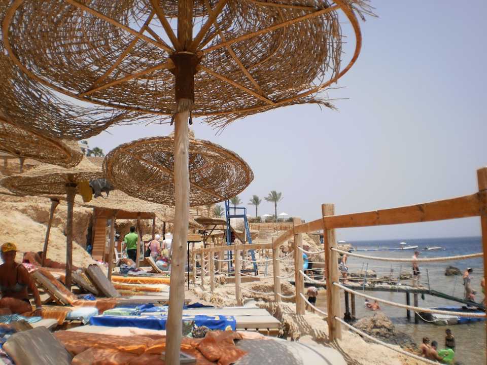Terrassenförmiger Strand  Sharm Resort