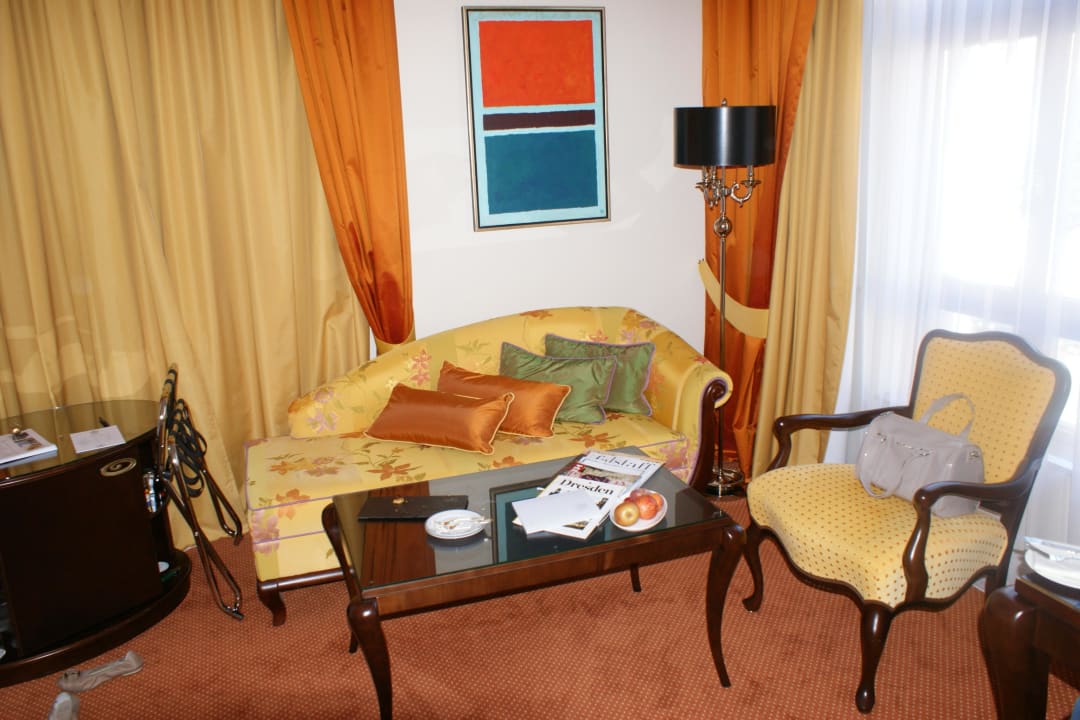 Sitzecke Relais & Châteaux Hotel Bülow Palais