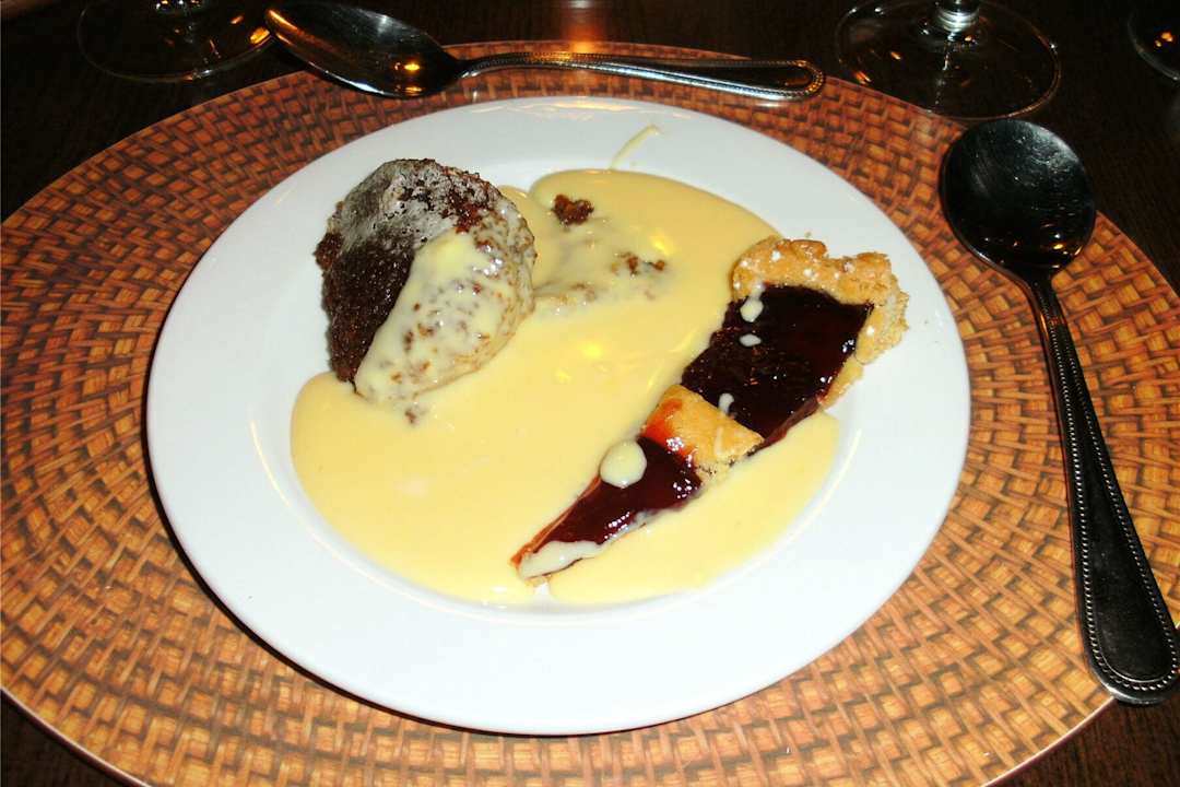 Abendessen: Dessert Etosha Village