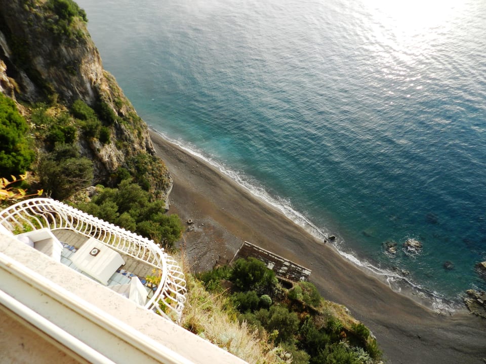 The view from the window Hotel La Ninfa