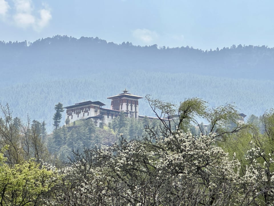 Ausblick Amankora Bumthang Lodge