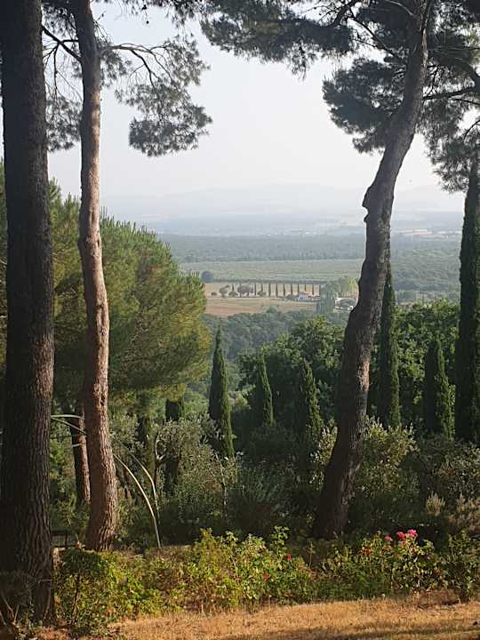 Ausblick Hotel Poggio ai Santi