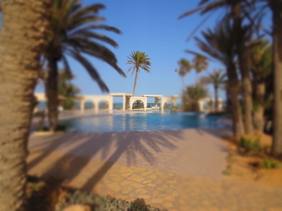 Blick vom 2.Pool Richtung Meer Zita Beach Resort