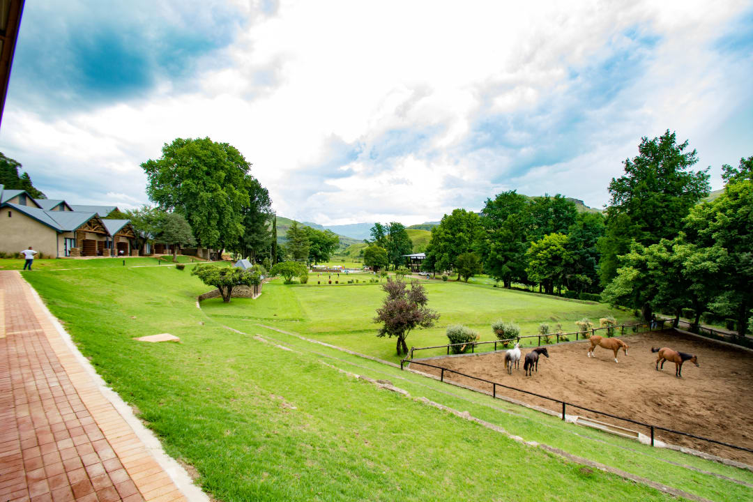 Ausblick Premier Hotel Sani Pass