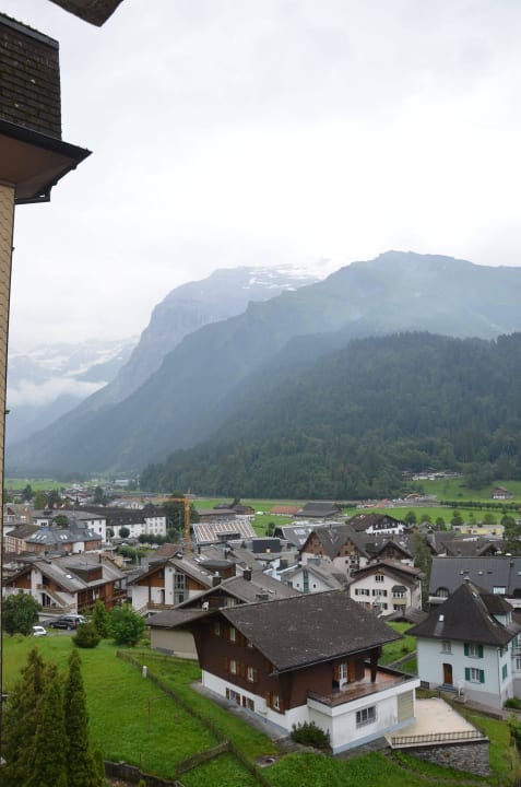 Ausblick vom Balkon Hotel Edelweiss