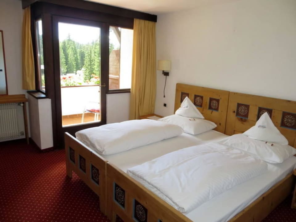 Doppelbett Hotel Alpenrose