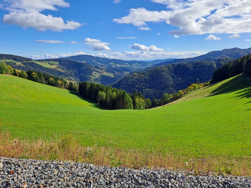 Ausblick Naturhotel Bauernhofer
