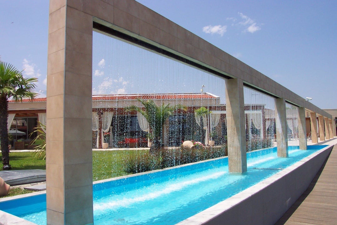 Wasserschleier alltoura Club Hotel Poseidon Palace