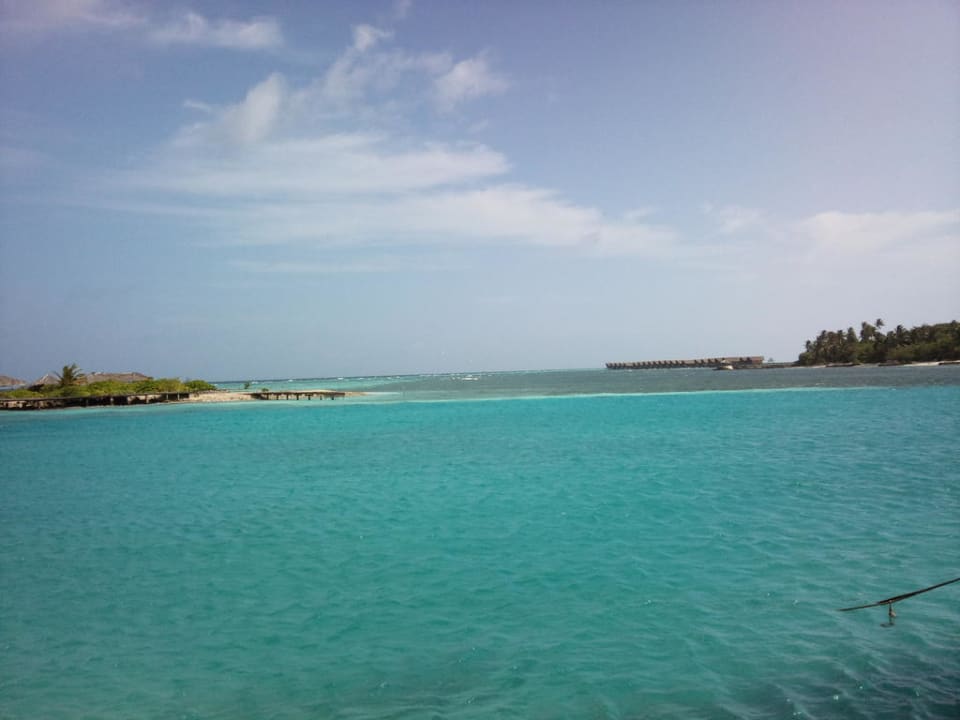 Toller Ausblick Adaaran Select Hudhuran Fushi - Premium All Inclusive