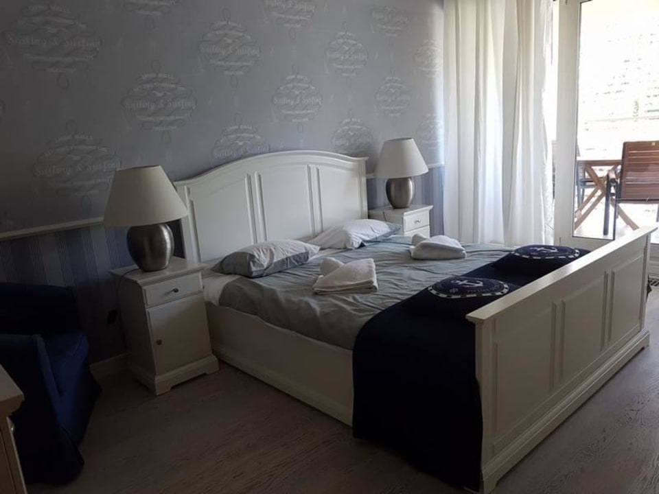 Schlafzimmer leider nichts zum Verdunklen Apartamenty Sun&Snow Playa Baltic