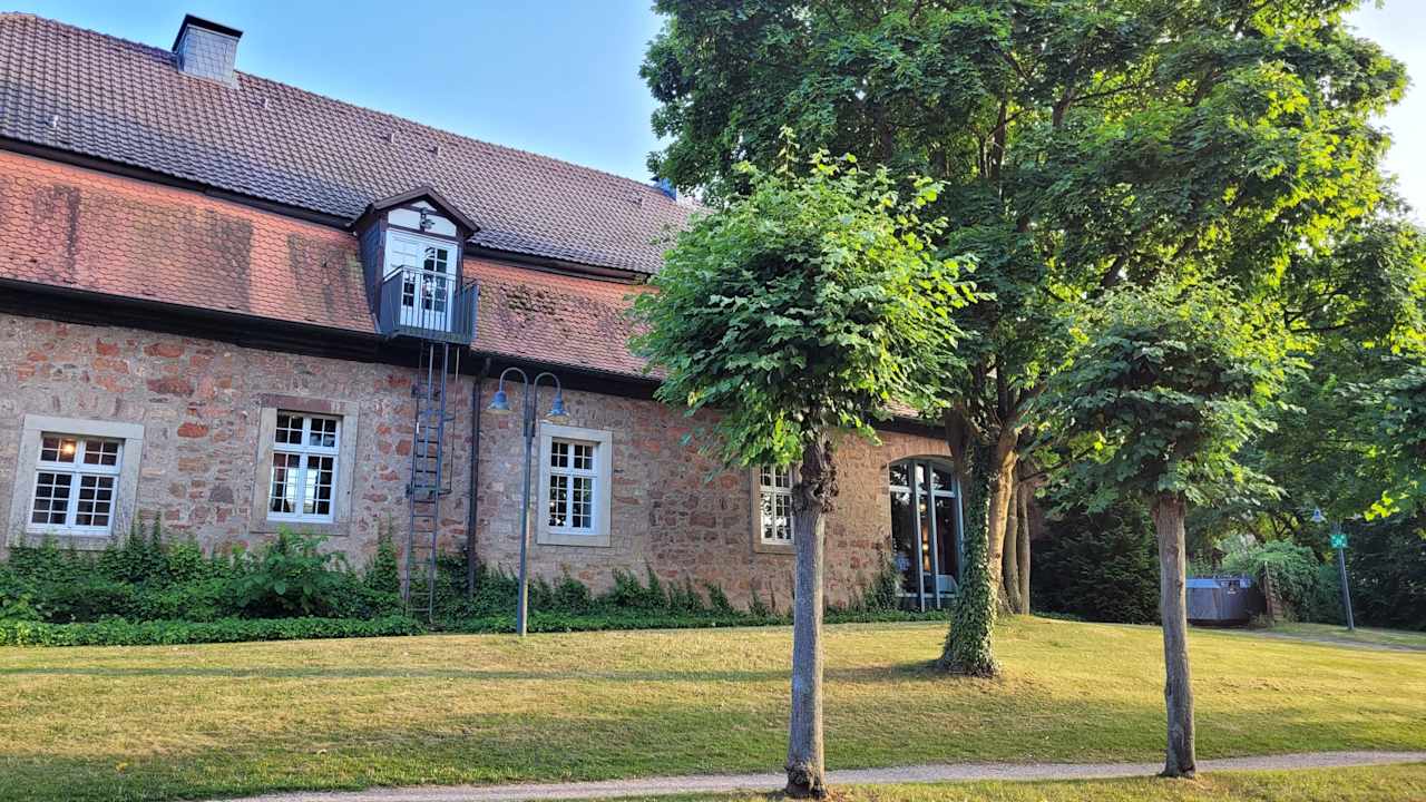 Gartenanlage Welcome Hotel Bad Arolsen