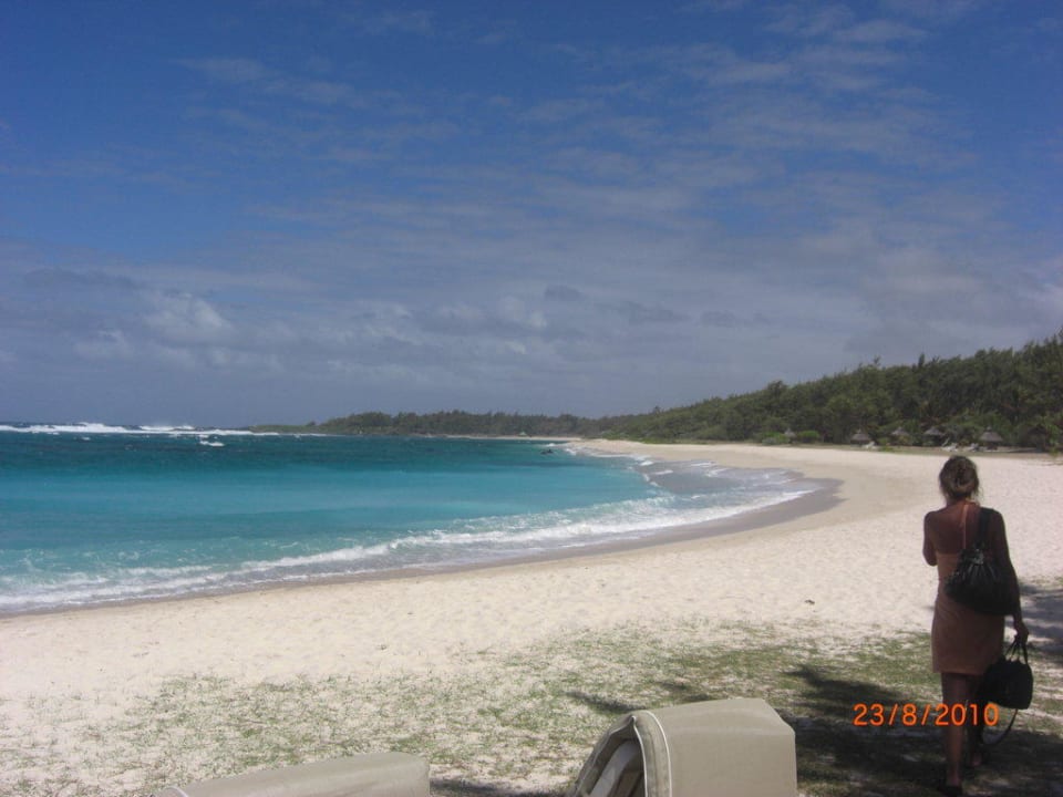 Strand neben Golfplatz Shandrani Beachcomber Resort & Spa