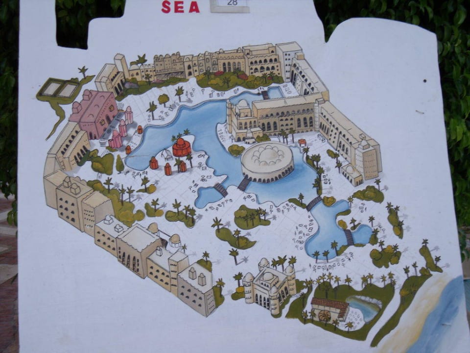 Gesamte Anlage im Überblick Makadi Palace