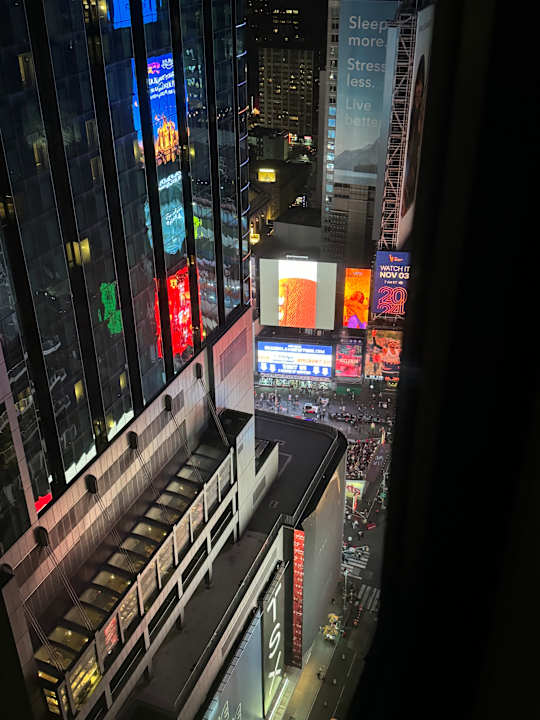Ausblick Hotel Riu Plaza Manhattan Times Square