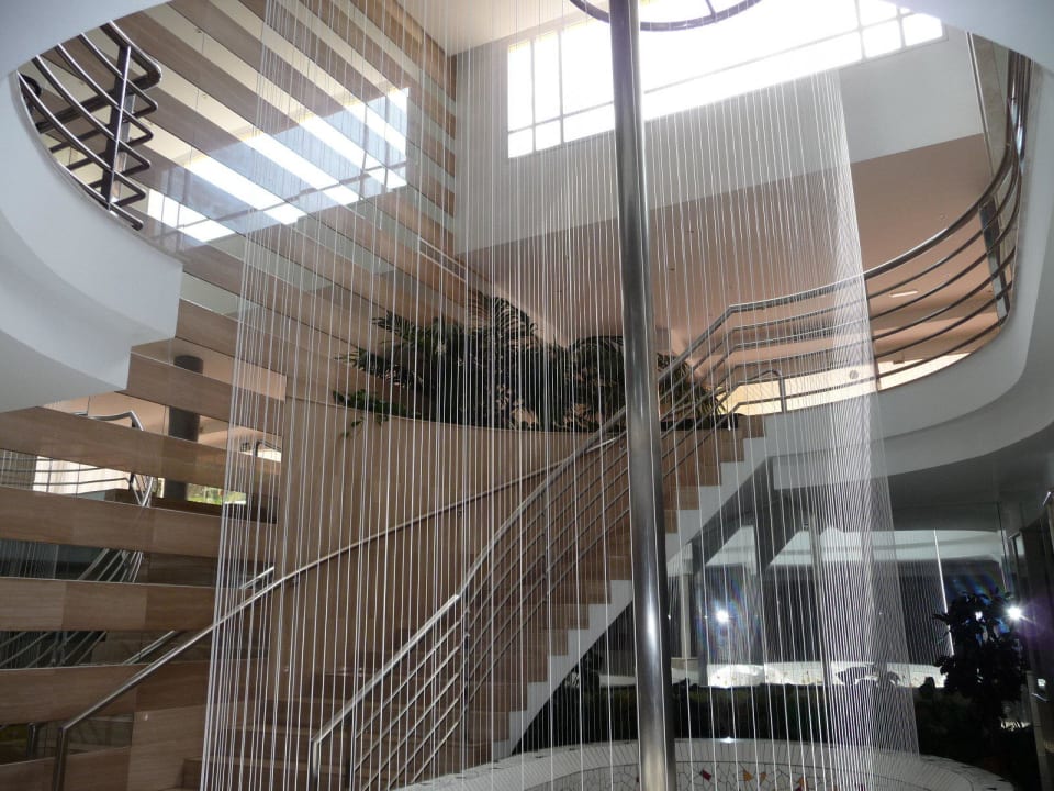 Treppenaufgang zum Speisessal Hotel Timor