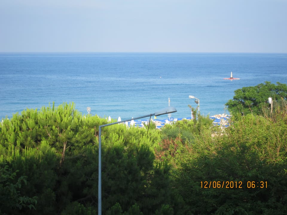 Vom Zimmer-Balkon aus Hatipoglu Beach Hotel