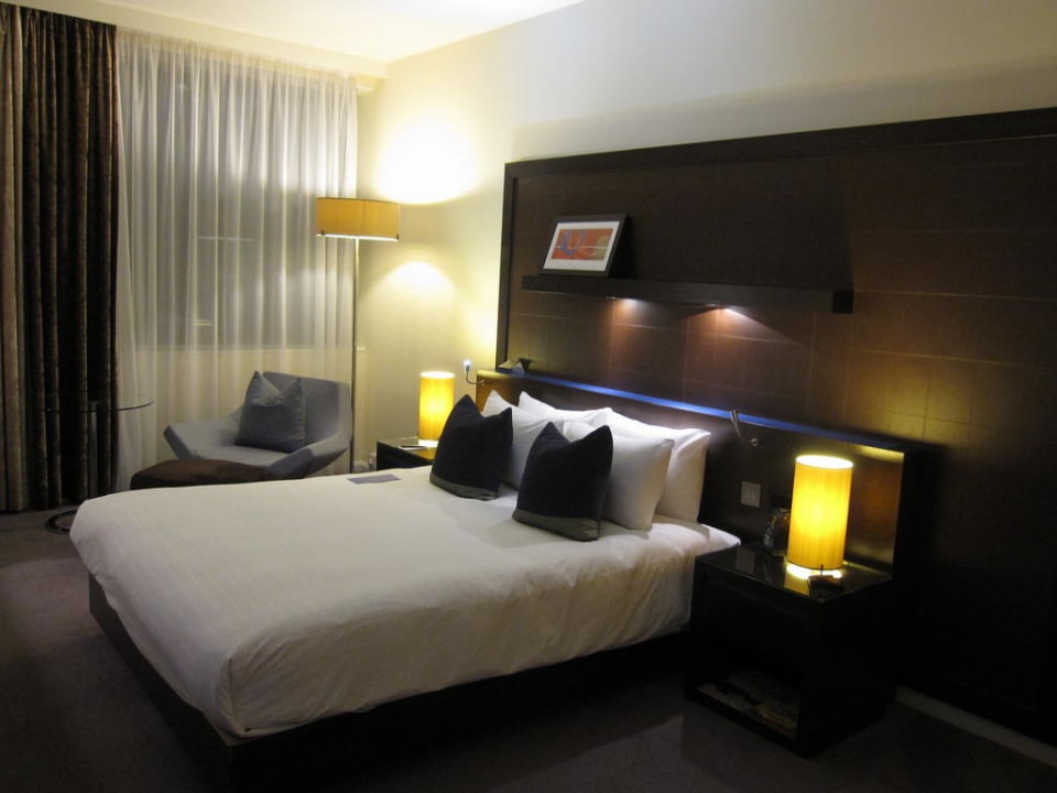 Riesige Zimmer Hilton London Canary Wharf
