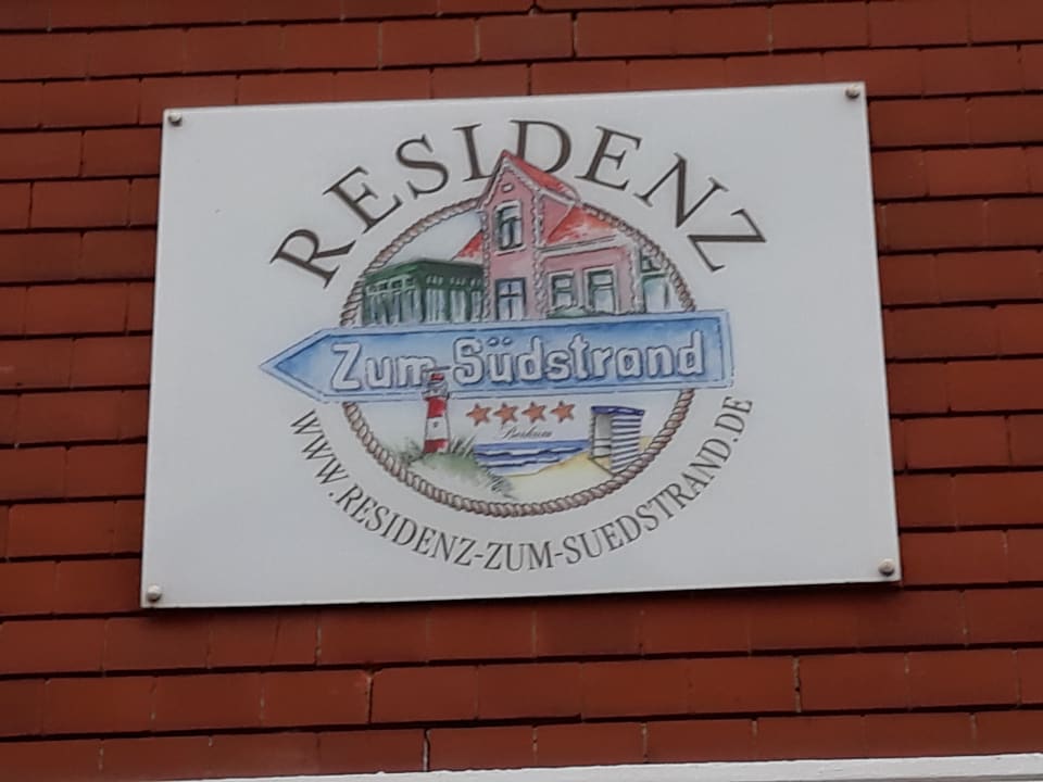 Außenansicht Residenz zum Südstrand