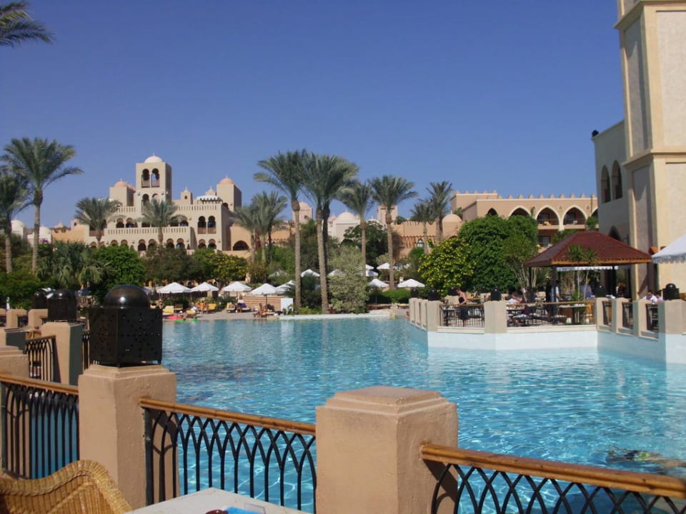 Ausblick vom Frühstückstisch Makadi Palace