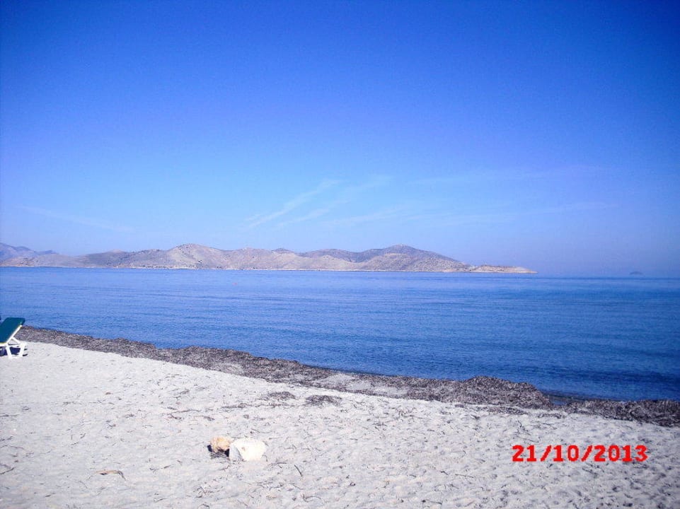 Seegras nach ein paar windigeren Tagen Hotel Gaia Village