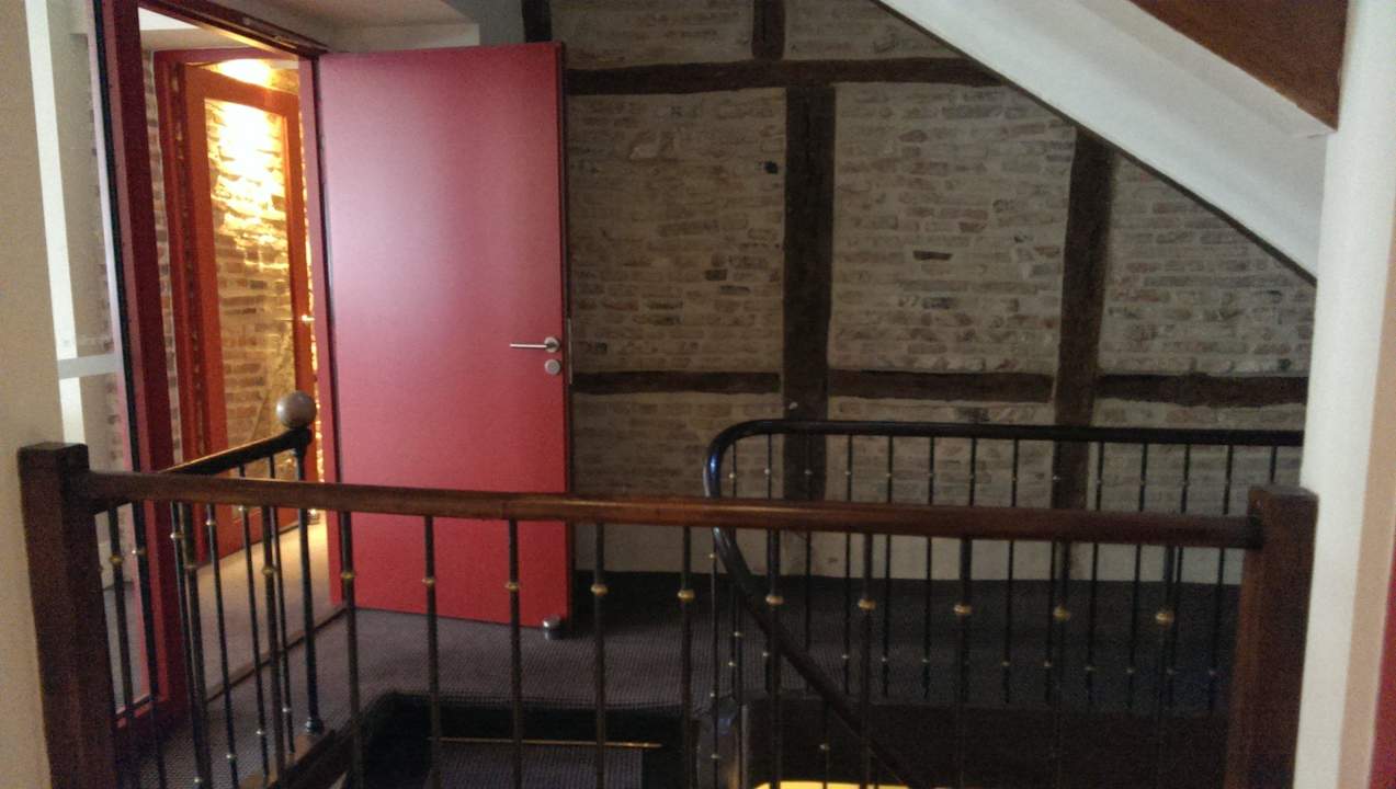 Restaurierter Flur Hotel Le Griffon d'Or