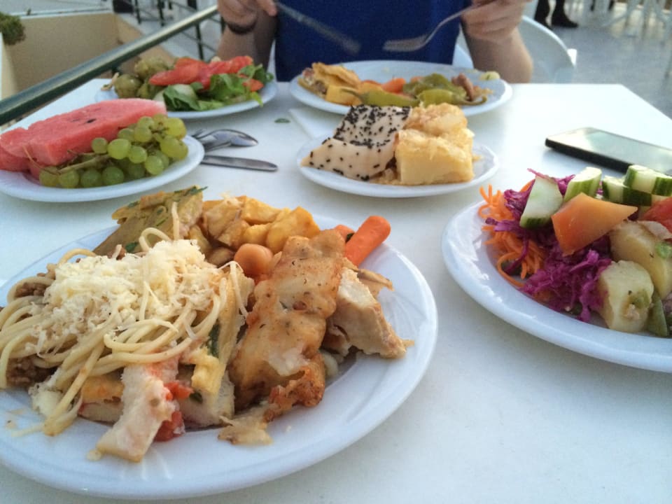Abendessen Hotel Dedalos Beach