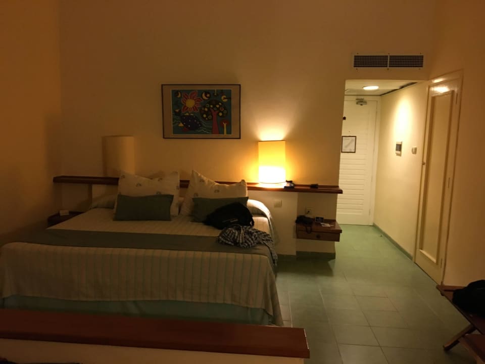 Blick vom Fenster zur Tür Melia Las Antillas - Adults only