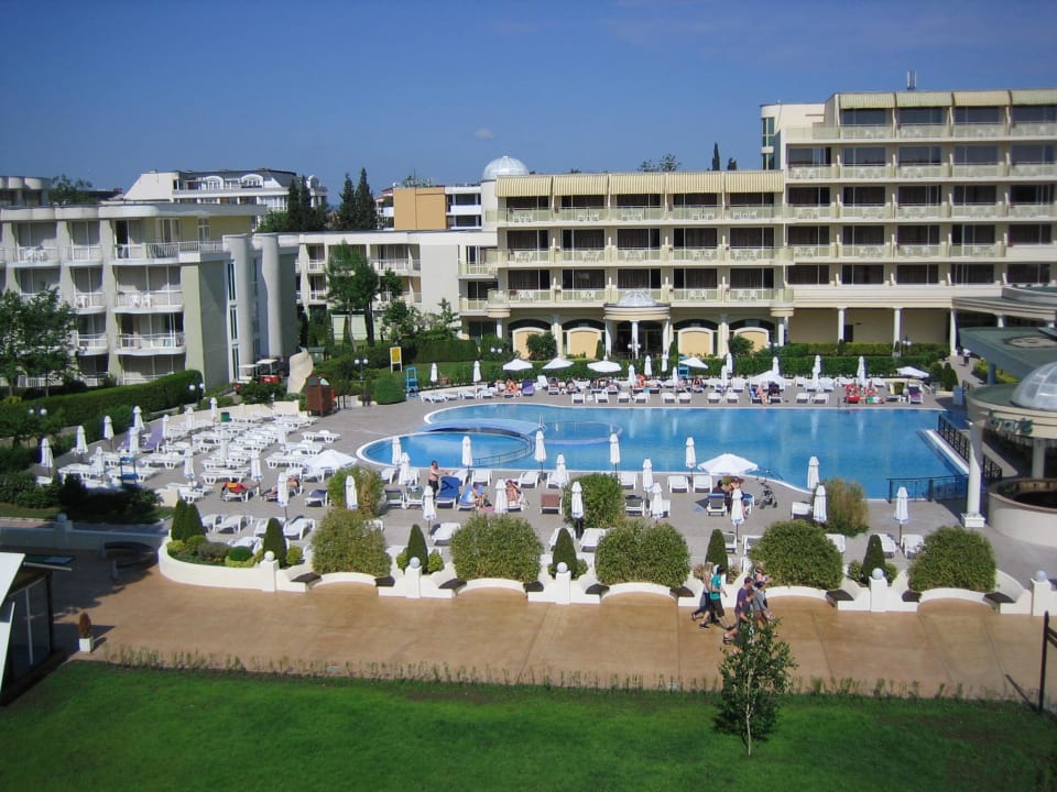 Blick auf den Pool DAS Club Hotel Sunny Beach
