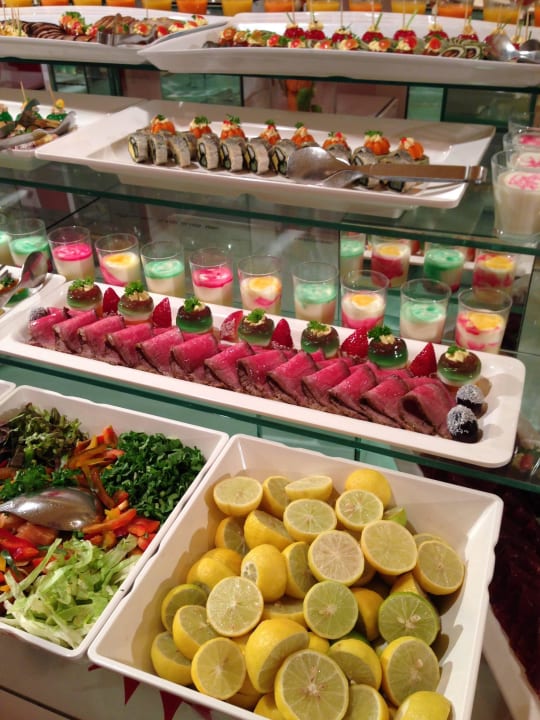 Weihnachtsbuffet 2015 Jaz Makadi Oasis Resort