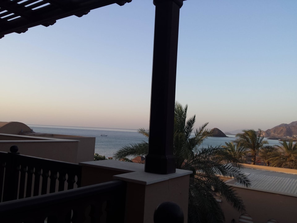 Vom Balkon (Zimmer mit Gartensicht gebucht) Miramar Al Aqah Beach Resort