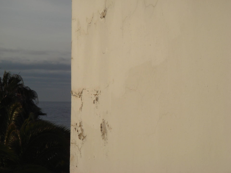 Renovierungsbedürftige Wand Hipotels La Geria