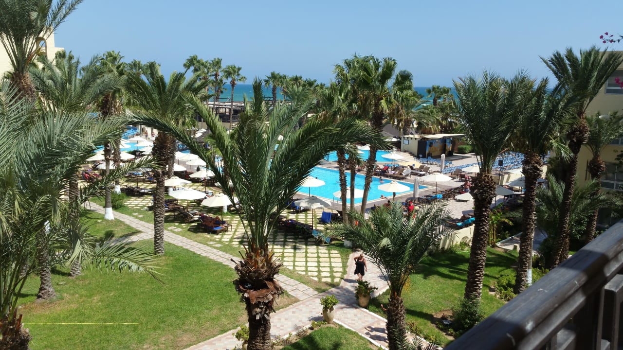 Ausblick  Hotel Paradis Palace