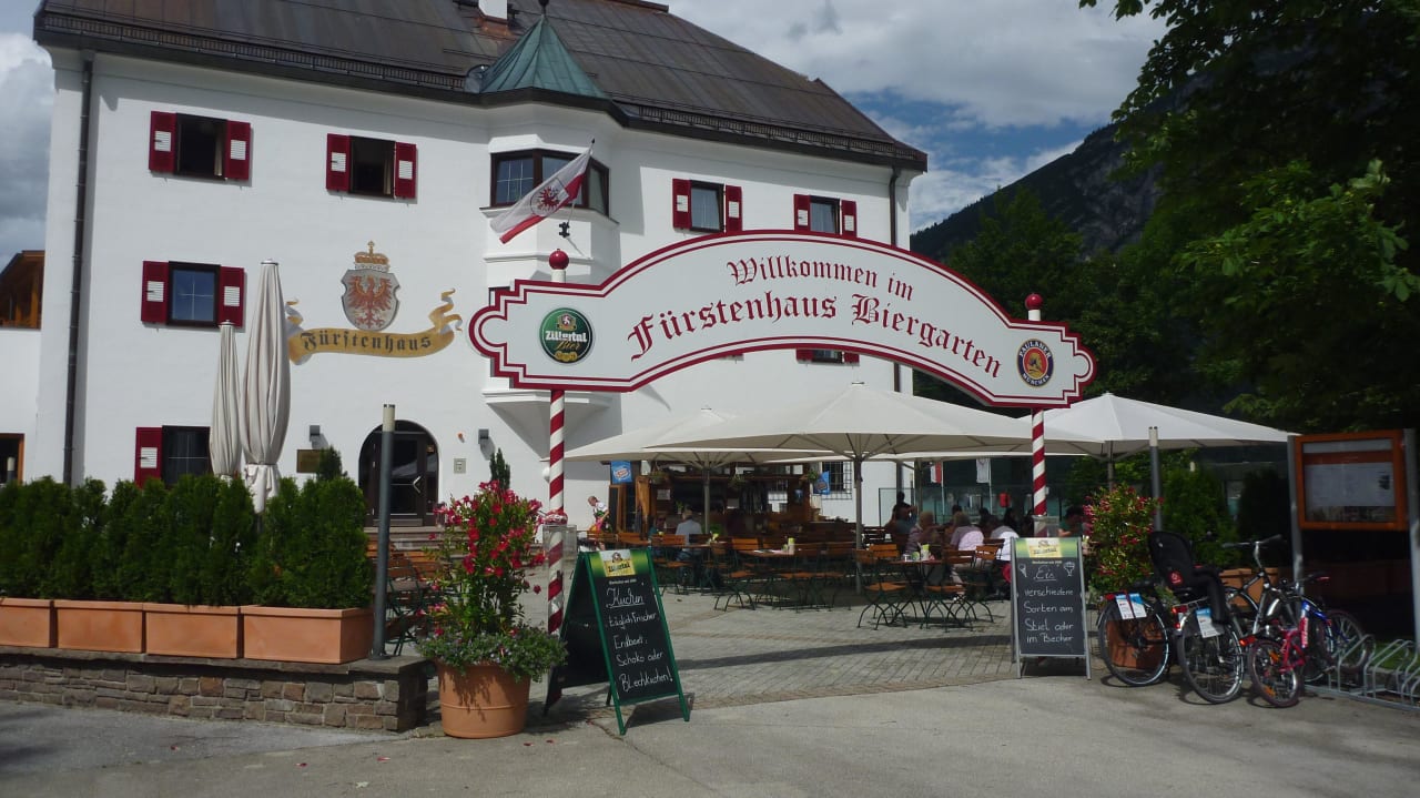 Biergarten aja Fürstenhaus am Achensee